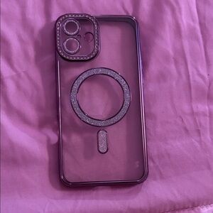 Glitter Phone Case - Purple